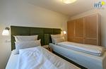 Schlafzimmer - Ferienwohnung Strandstuuv - Top-Hundeurlaub