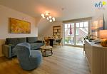 Wohnzimmer - Ferienwohnung Watt'n Kiek - Top-Hundeurlaub