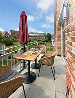 Balkon - Ferienwohnung Watt'n Kiek - Top-Hundeurlaub