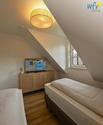 Schlafzimmer - Ferienwohnung Watt'n Kiek - Top-Hundeurlaub