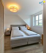 Schlafzimmer - Ferienwohnung Watt'n Kiek - Top-Hundeurlaub