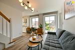 Wohnzimmer - Ferienwohnung Watt'n Utkiek - Top-Hundeurlaub