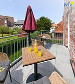 Balkon - Ferienwohnung Watt'n Utkiek - Top-Hundeurlaub