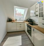 Küche / Küchenzeile - Ferienwohnung Watt'n Utkiek - Top-Hundeurlaub