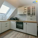Küche / Küchenzeile - Ferienwohnung Watt'n Utkiek - Top-Hundeurlaub