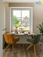 Küche / Küchenzeile - Ferienwohnung Watt'n Utkiek - Top-Hundeurlaub
