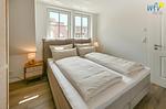 Schlafzimmer - Ferienwohnung Watt'n Utkiek - Top-Hundeurlaub