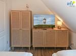 Schlafzimmer - Ferienwohnung Watt'n Utkiek - Top-Hundeurlaub