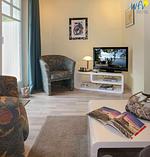 Wohnzimmer - Ferienwohnung 5 - Top-Hundeurlaub