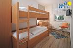 Schlafzimmer - Ferienwohnung Herzmuschel - Top-Hundeurlaub