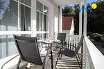 Terrasse - Ferienwohnung Strandläufer - Top-Hundeurlaub