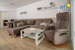Wohnzimmer - Ferienwohnung Strandläufer - Top-Hundeurlaub