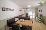 Wohnzimmer - Ferienwohnung Strandläufer - Top-Hundeurlaub