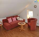 Wohnzimmer - Ferienwohnung 11 - Top-Hundeurlaub