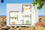 Grundriss - Ferienwohnung Waldhaus 2.2 - Top-Hundeurlaub