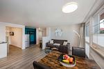 Wohnzimmer - Ferienwohnung Waldhaus 2.2 - Top-Hundeurlaub