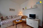 Wohnzimmer - Ferienwohnung 11 - Top-Hundeurlaub