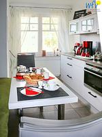 Küche / Küchenzeile - Ferienwohnung 8 - Top-Hundeurlaub