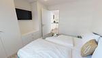 Schlafzimmer - Wohnung Dünenzeit - Top-Hundeurlaub