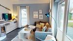 Wohnzimmer - Strandperle Haus 52 - Top-Hundeurlaub