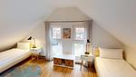 Schlafzimmer - Strandperle Haus 52 - Top-Hundeurlaub