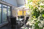 Terrasse - Strandperle Haus 52 - Top-Hundeurlaub