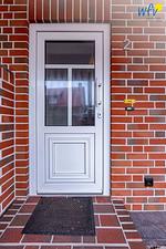 Fassade / Eingang - Ferienwohnung Kiwitt - Top-Hundeurlaub
