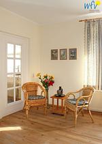 Wohnzimmer - Ferienwohnung 2 - Top-Hundeurlaub