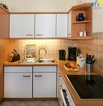 Küche / Küchenzeile - Ferienwohnung 2 - Top-Hundeurlaub
