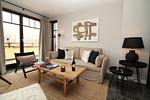 Wohnzimmer - Hafen-Appartement Fritz - Top-Hundeurlaub
