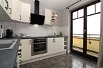Küche / Küchenzeile - Hafen-Appartement Fritz - Top-Hundeurlaub