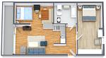 Grundriss - Apartment Abendrot by FiS - Fun in Styria - Top-Hundeurlaub