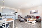 Wohnzimmer - Bed & Bike, Zur Alten Volksbank 1 - Top-Hundeurlaub