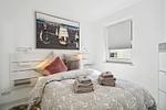 Schlafzimmer - Ferienwohnung Strandliebe Laboe - Top-Hundeurlaub