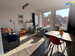Wohnzimmer - Ferienwohnung Hummerhütte - Top-Hundeurlaub