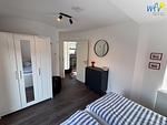 Schlafzimmer - Ferienwohnung Hummerhütte - Top-Hundeurlaub