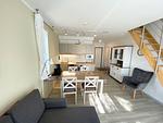 Wohnzimmer - FeWo 16: Balkon - Top-Hundeurlaub