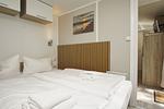 Schlafzimmer - Haus822: strandnah, Terrasse - Top-Hundeurlaub