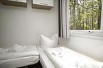 Schlafzimmer - Strand-Koje 823: strandnah, Terrasse - Top-Hundeurlaub