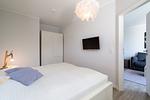 Schlafzimmer - Strandweh Haffkrug 7 - Top-Hundeurlaub