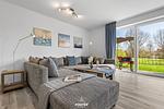 Wohnzimmer - Ferienwohnung Krabbenkutter Büsum - Top-Hundeurlaub
