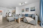 Wohnzimmer - Ferienwohnung Krabbenkutter Büsum - Top-Hundeurlaub
