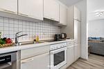 Wohnzimmer - Ferienwohnung Krabbenkutter Büsum - Top-Hundeurlaub