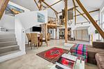 Wohnzimmer - Ferienhaus Sommerliebe Emmelsbüll-Horsbüll - Top-Hundeurlaub