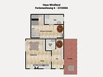 Grundriss - Ferienwohnung 6 - Top-Hundeurlaub