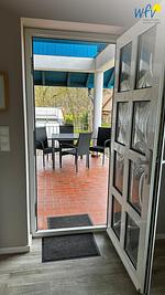Terrasse - Ferienwohnung 6 - Top-Hundeurlaub