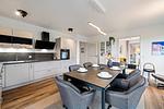 Küche / Küchenzeile - Ferienwohnung Stranddüne Rosenhagen bei Travemünde - Top-Hundeurlaub