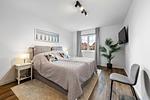 Schlafzimmer - Ferienwohnung Stranddüne Rosenhagen bei Travemünde - Top-Hundeurlaub