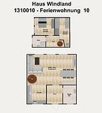 Grundriss - Ferienwohnung 10 - Top-Hundeurlaub