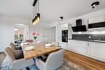Küche / Küchenzeile - Ferienwohnung Strandhafer Rosenhagen bei Travemünde - Top-Hundeurlaub